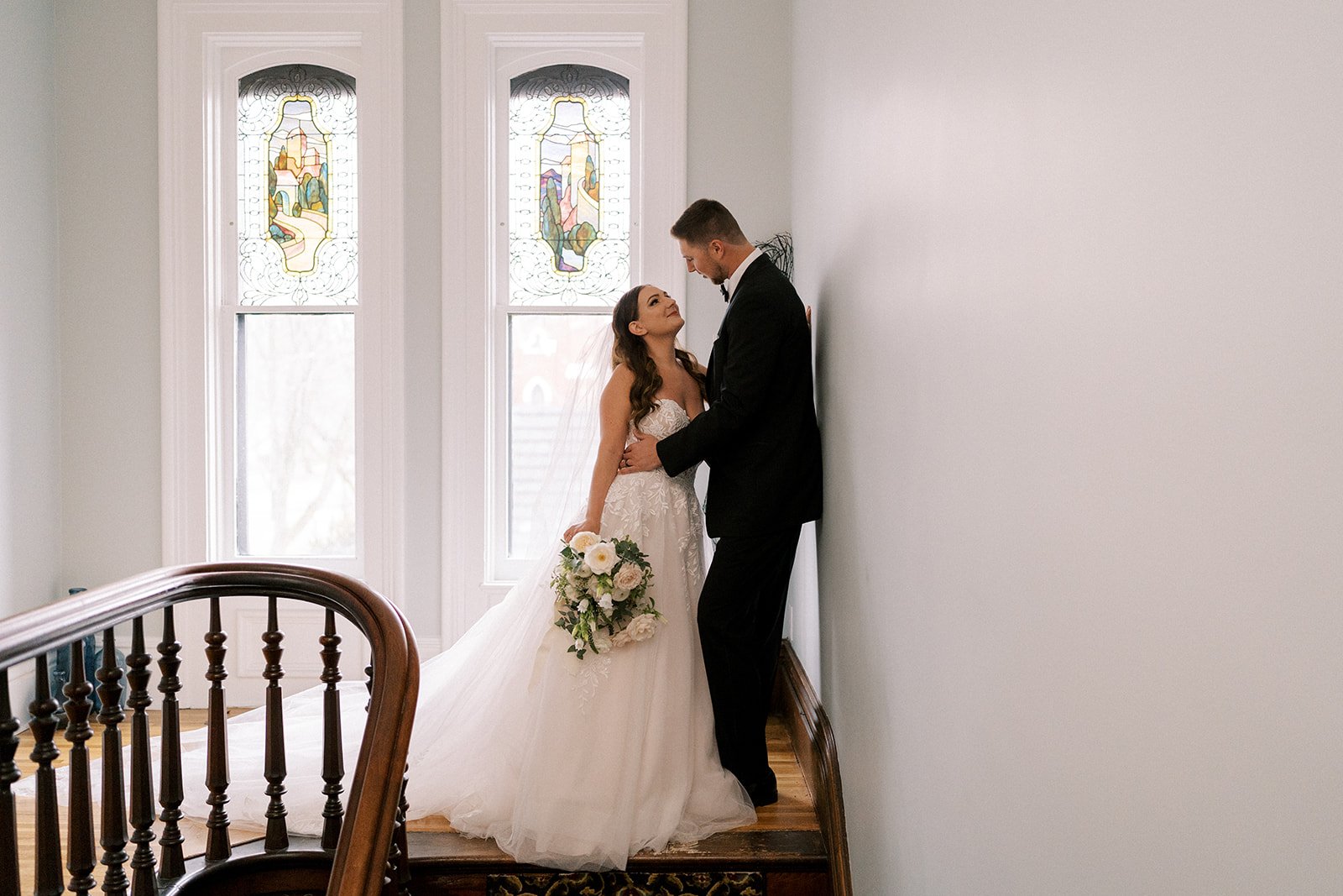 Upstairs at The Deland House in Fairport, NY.